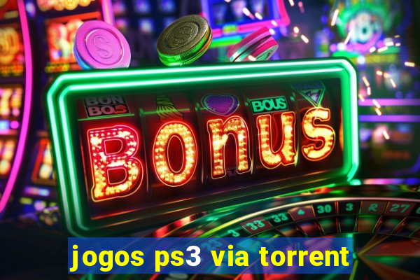 jogos ps3 via torrent